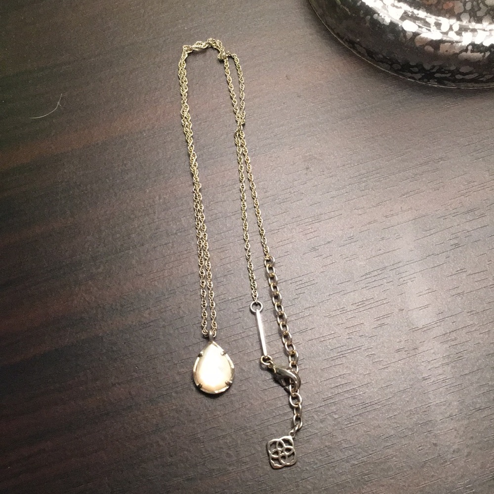 Kendra Scott Kiri Teardrop Necklace